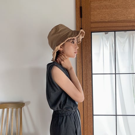 《予約販売》fringe bucket hat/2colors_na0168