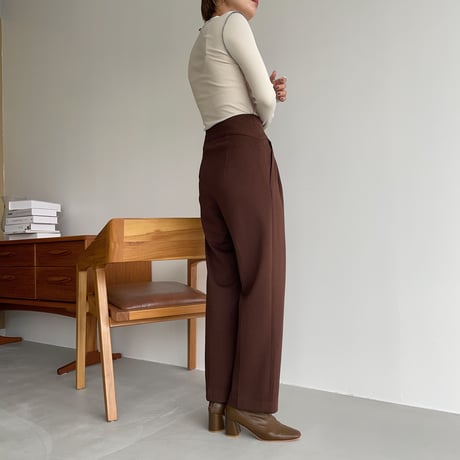 【 nokcha original】jersey slacks pants_np0470