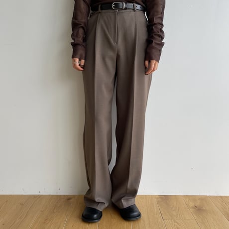 《予約販売》one tuck slacks pants/3colors_np0744