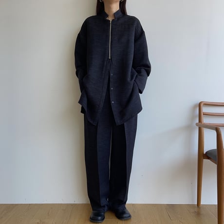 【nokcha original】ennui  zip blouse/2colors_nb0105