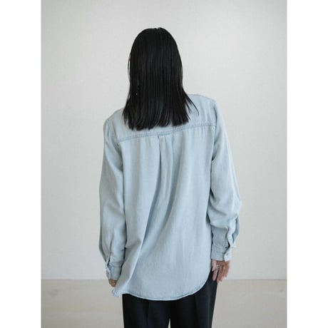 《予約販売》vintage like denim shirt_nb0355