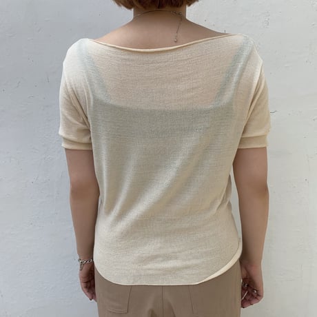 ✳︎予約販売✳︎boat neck knit/2colors_nt0023