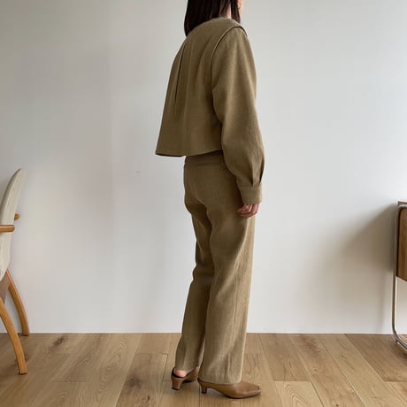 【nokcha original】material minimal jacket_no0206