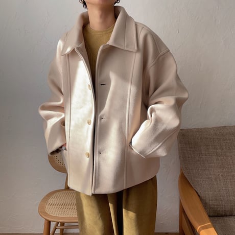 《予約販売》over middle coat/2colors_no0136