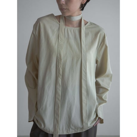 《予約販売》2way back accent blouse/2colors_nb0259