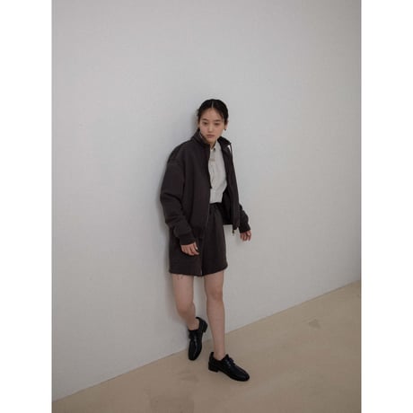 【NOKCHA original】vintage like sweat half pants/2colors_np1074