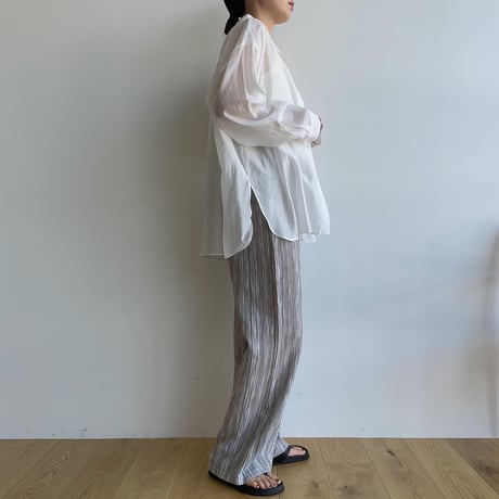 《予約販売》sheer lady shirt/2colors_nb0154
