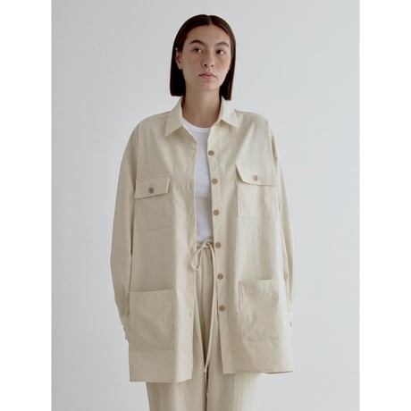 《予約販売》mannish shirt jacket/2colors_no0526