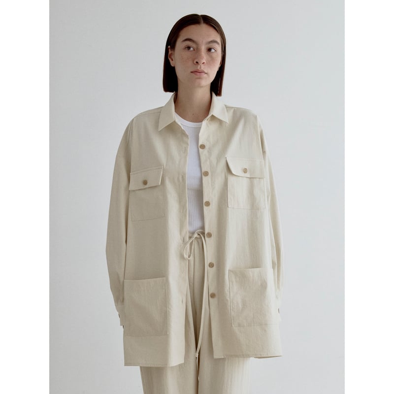 予約販売》mannish shirt jacket/2colors_no0526 | NOKCHA