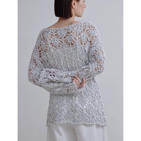 《予約販売》crochet loose knit tops/2colors_nt2519