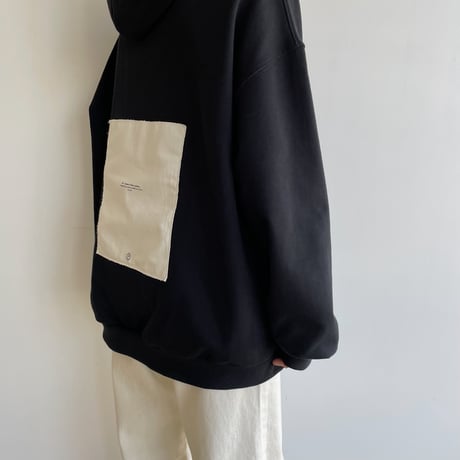 【nokcha original】label hoodie/3colors(unisex)_nt1608