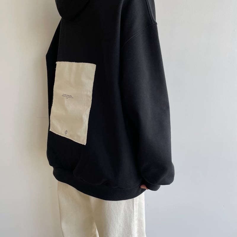 nokcha original】label hoodie/3colors(unisex)_n