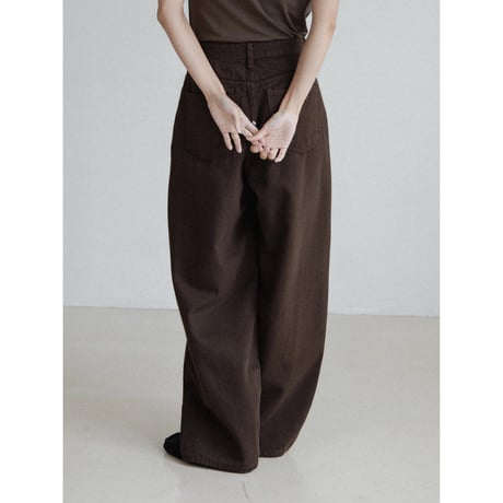 《予約販売》oval twill pants/2colors_np1153