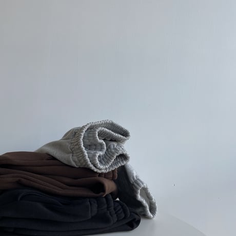 《予約販売》low rise warm  jogger pants/3colors_np0926