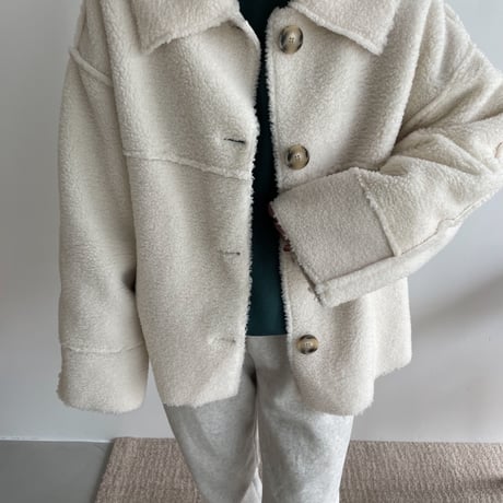 《予約販売》over boa jacket/2colors_no0182