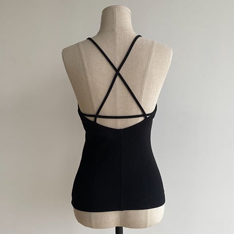 【nokcha original】nuance bra camisole/black_nt1407