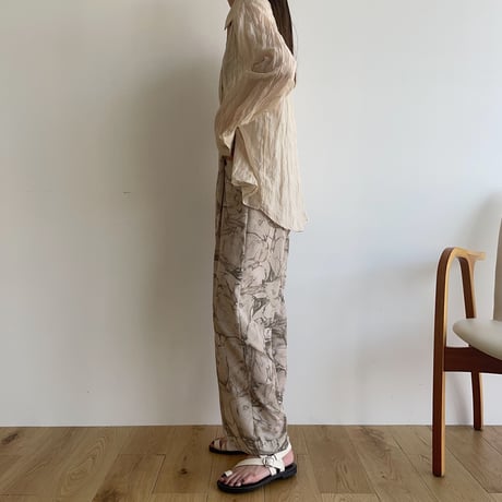 《予約販売》sheer rincl shirt/2colors_nb0054