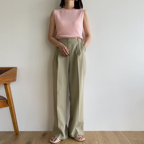 《予約販売》material lib knit tank top/4colors_nt1335