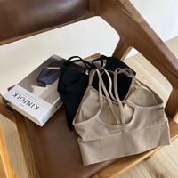 《予約販売》back cross bra top/2colors_nt1274