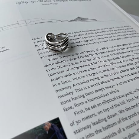 《予約販売》silver925 nuance lady ring_na0310