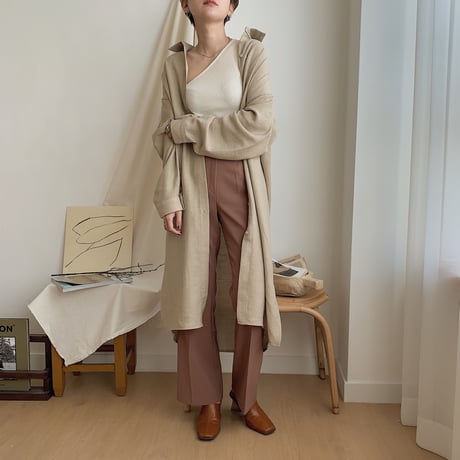 《予約販売》s/s stretch pants/2colors_np0154