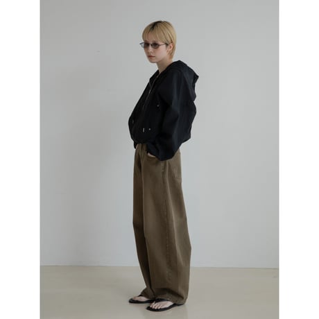 《予約販売》sheer hoodie jumper/2colors_no0461