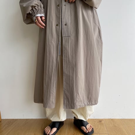 【nokcha original】s/s long coach jacket/graige_no0284