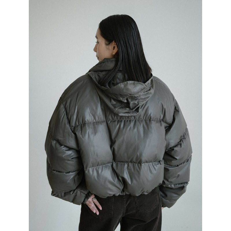 スノーボール【nokcha original】2way jacket 予約販売》2way hoodie padding jacket/2colors_no0483