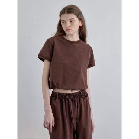 【NOKCHA original】ashed 2way minimal tee/4colors_nt2572