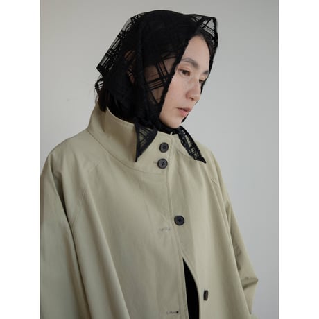 《予約販売》check sheer scarf/2colors_na0713