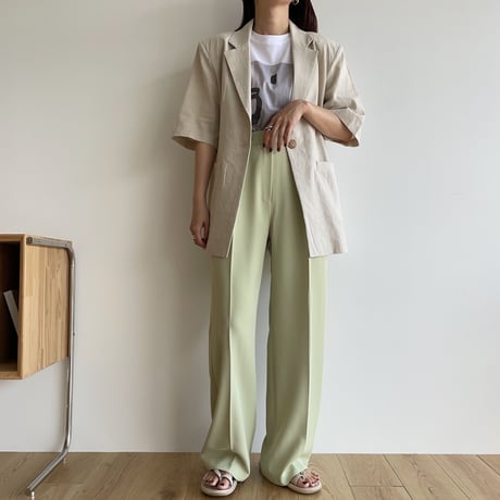 《予約販売》linen ennui jacket/2colors_no0215