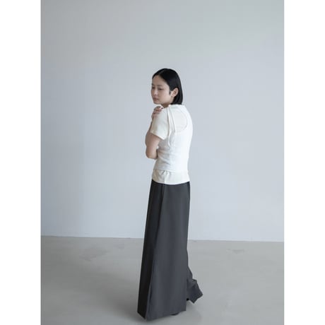 《予約販売》waist accent long skirt/2colors_ns0095
