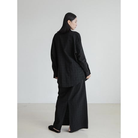 《予約販売》check pattern over shirt/2colors_nb0334