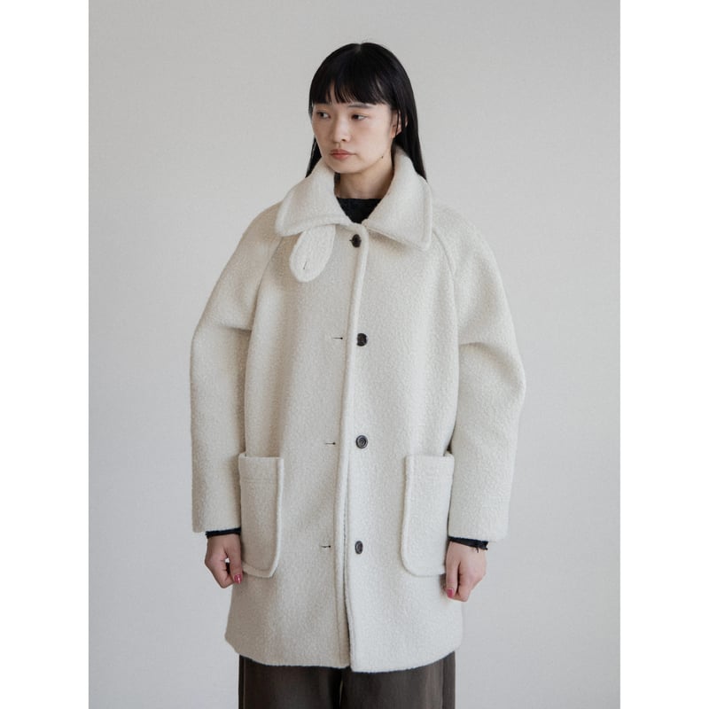 予約販売》2way bouclé coat/2colors_no0414 | NOKCHA