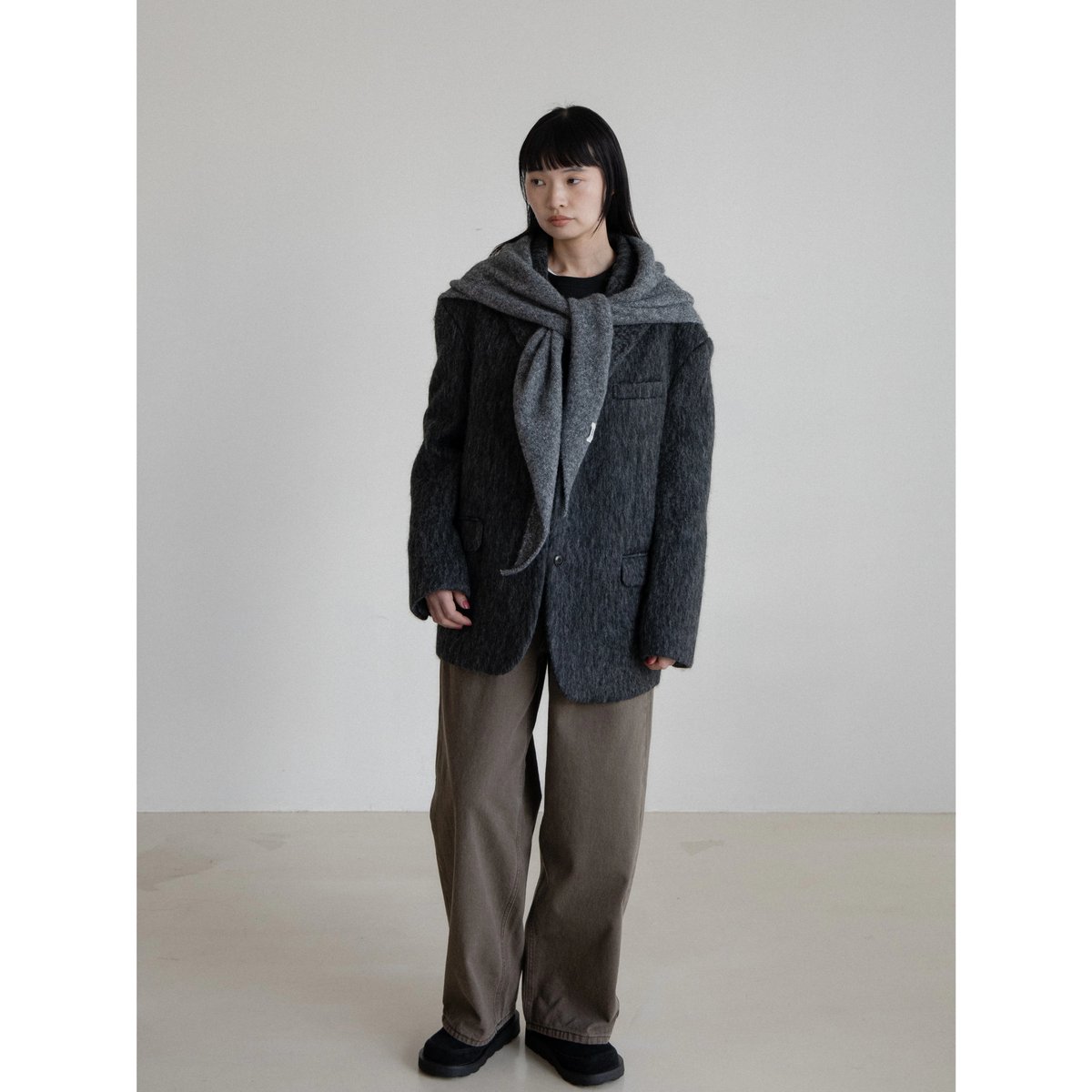 予約販売》vintage like shaggy over jacket/2colors_n