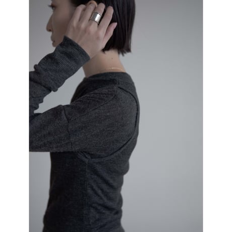 《予約販売》layered mannish tops/2colors_nt2164