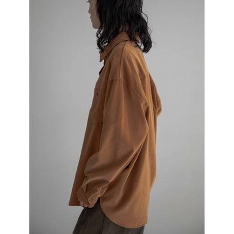 《予約販売》corduroy mannish over shirt/2colors_nb0269