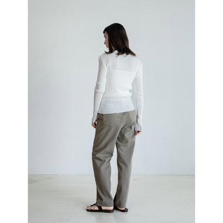 《予約販売》ashed straight jeans/2colors_nj0191