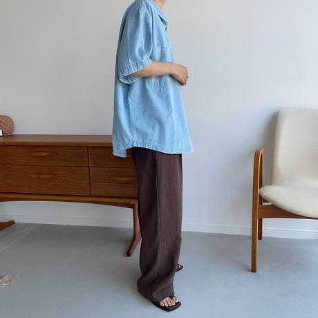 《予約販売》denim  shirt_nt0968