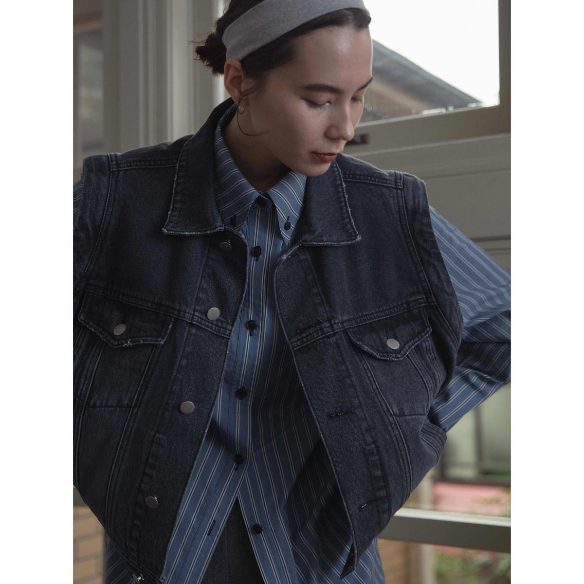 NOKCHA original】2way old like denim jacket_no0