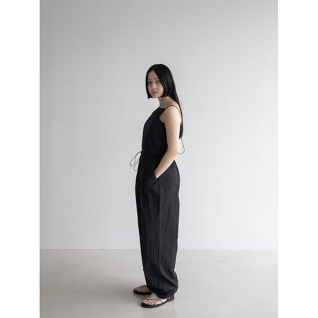 《予約販売》accent mannish thong sandal/2colors_na0646