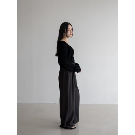 《予約販売》summer knit minimal cardigan/2colors_nt2048