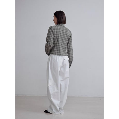 《予約販売》check minimal shirt_nb0361