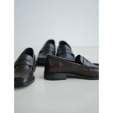 《予約販売》square toe loafer/2colors_na0765