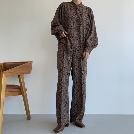 【nokcha original】pattern dolman blouse/2colors_nt1042