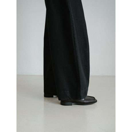 《予約販売》square toe loafer/2colors_na0765