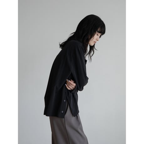 《予約販売》accent mannish blouse/2colors_nb0295