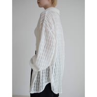《予約販売》crochet knit over shirt_nt2296