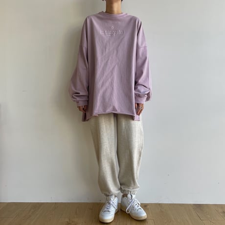【nokcha original】“nc” embroidery tee/3colors_nt1606