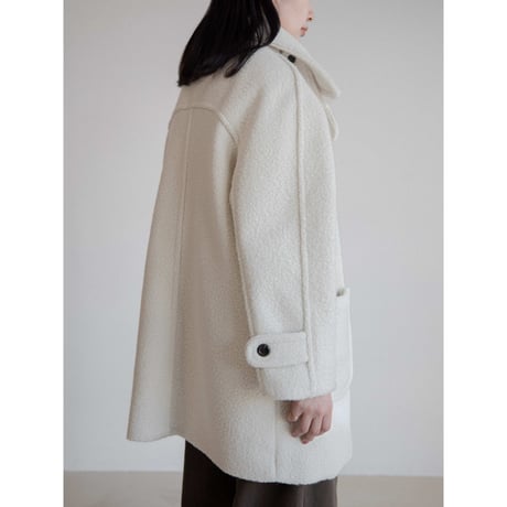 《予約販売》2way bouclé coat/2colors_no0414